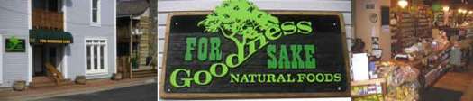 For Goodness Sake Natural Foods