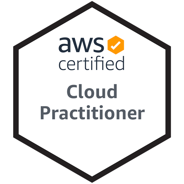 Amazon Web Services Certified Cloud Practitioner Badge